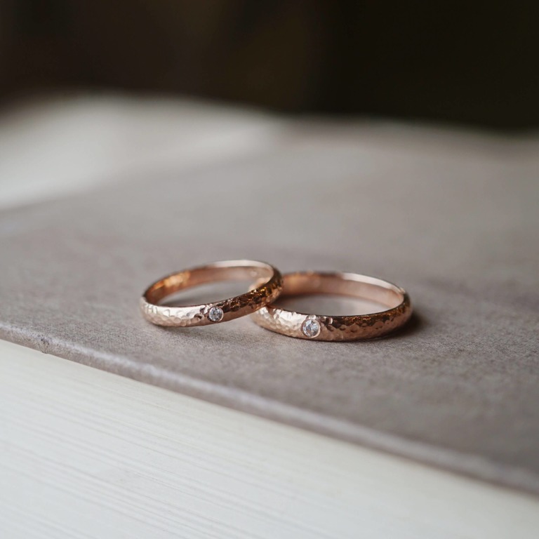 HAMMER COUPLE RING