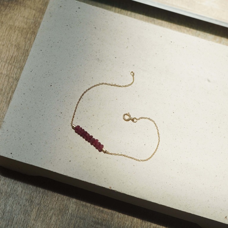 A RUBY BRACELET