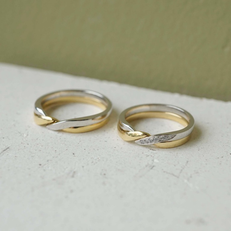 Alternative view of INFINITY TWIST BAND RING