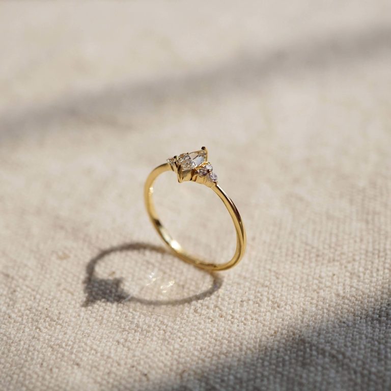 Alternative view of CLUSTER RING - MARQUISE