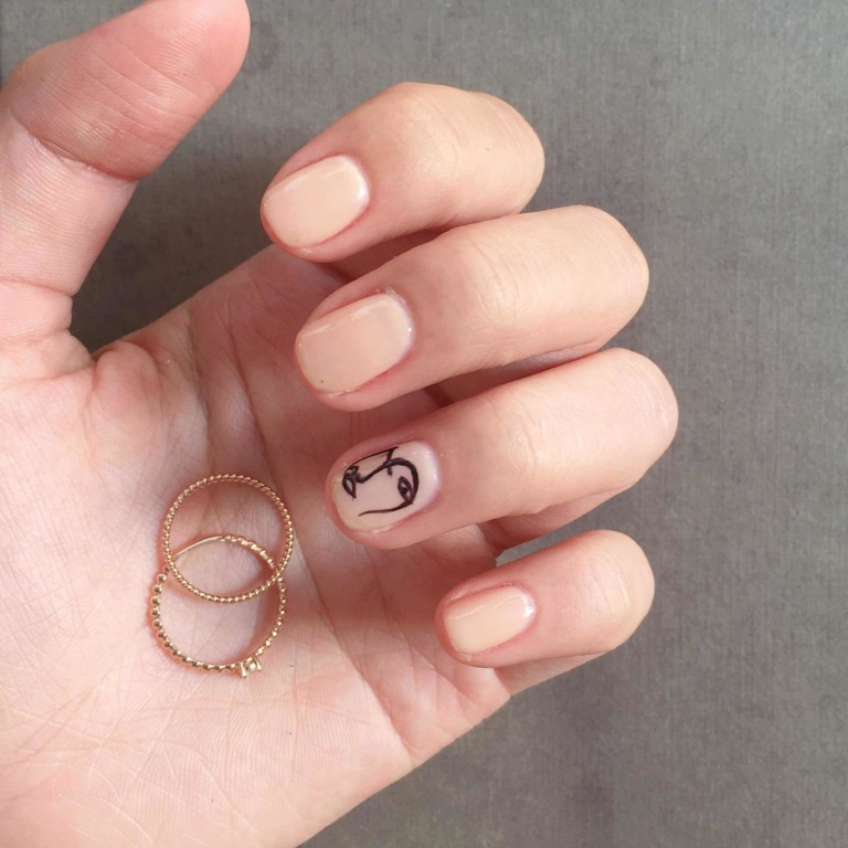 Alternative view of SKINNY RING - TWISTED