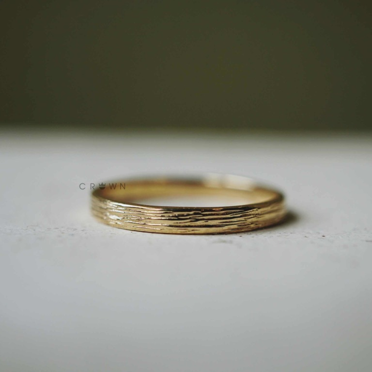 WOOD GRAIN RING - MEN