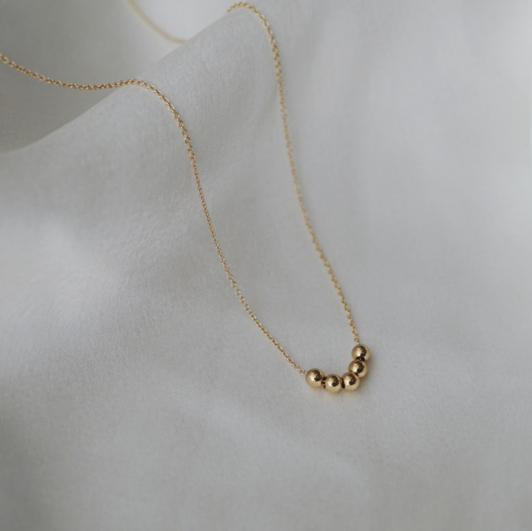 BEADED NECKLACE - 3MM
