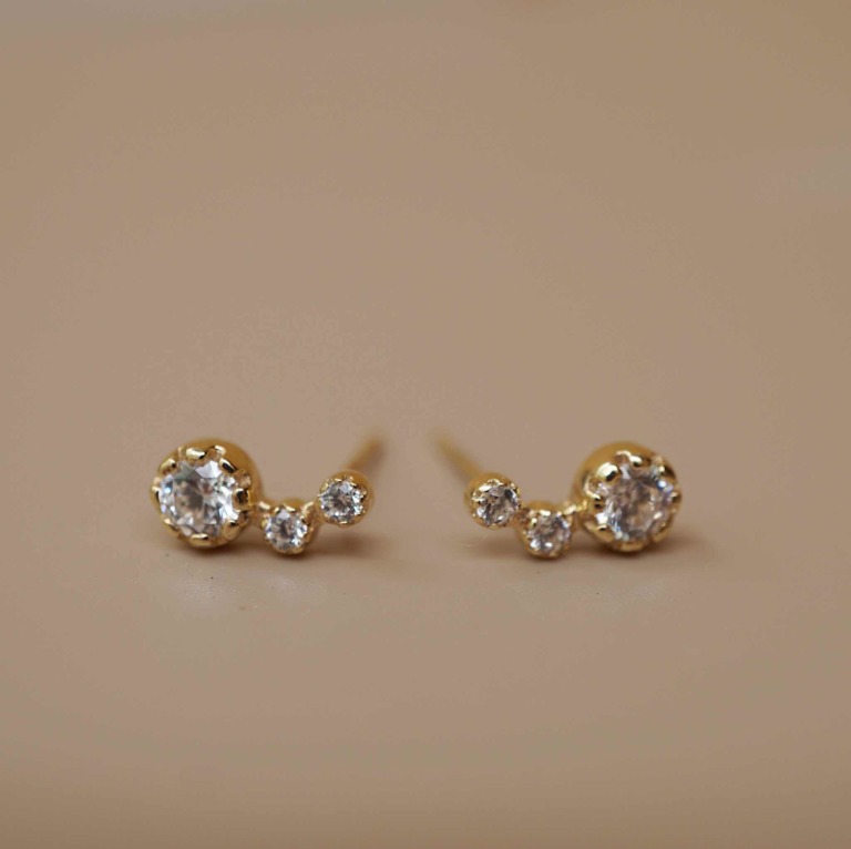 MULTI STONE EARRINGS