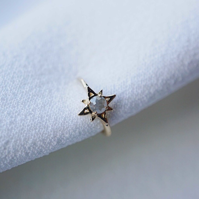 RAW DIAMOND EAR CUFFS