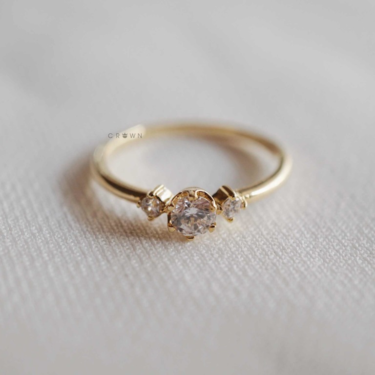 THREE STONE RING