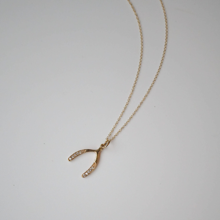 WISHBONE NECKLACE
