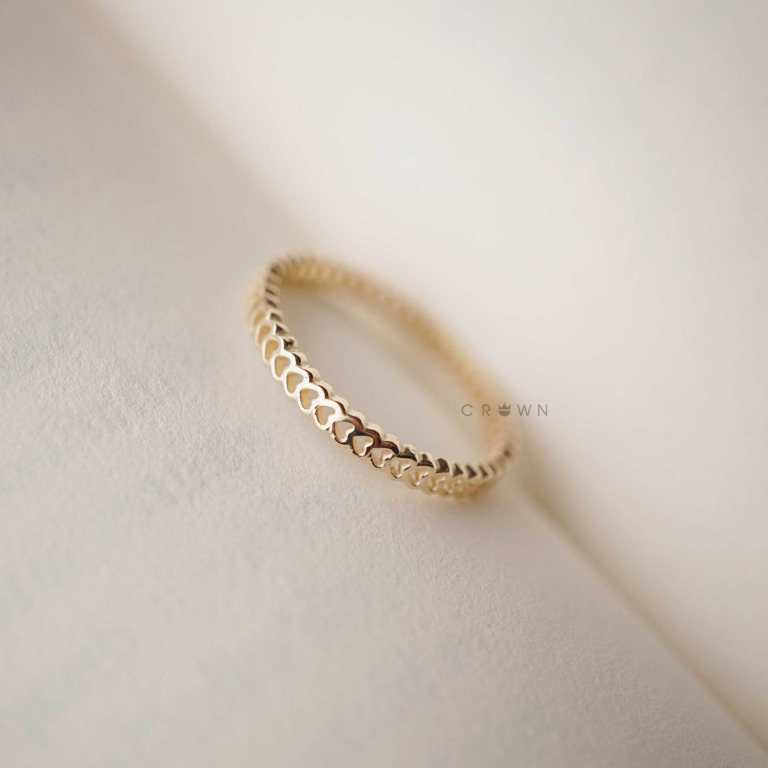 HEART ETERNITY RING