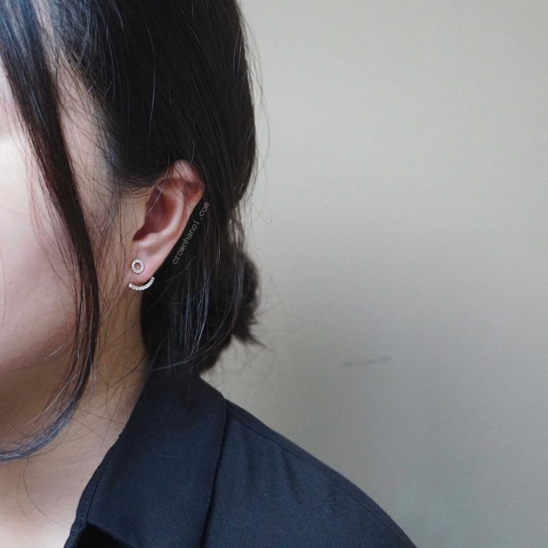 PAVE FULFILLMENT ETERNITY EAR JACKETS