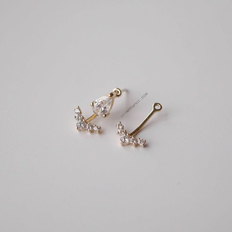 PEAR CUT ARCH EAR JACKETS