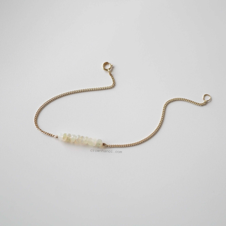 OPAL CURB BRACELET