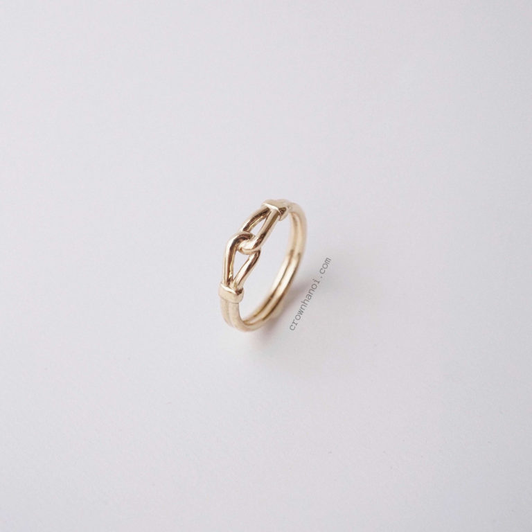DOUBLE KNOT RING