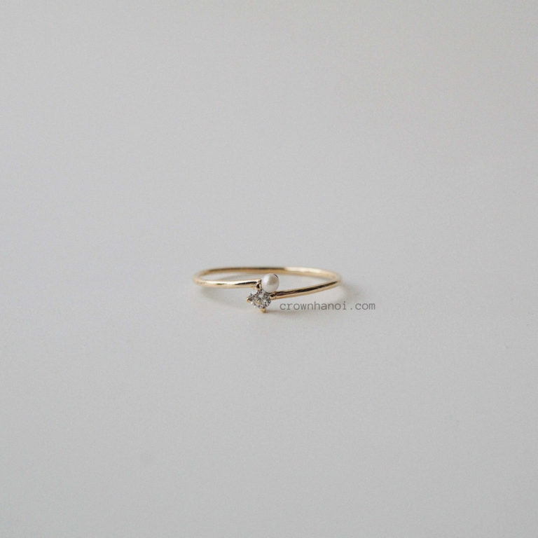 STONE PEARL RING