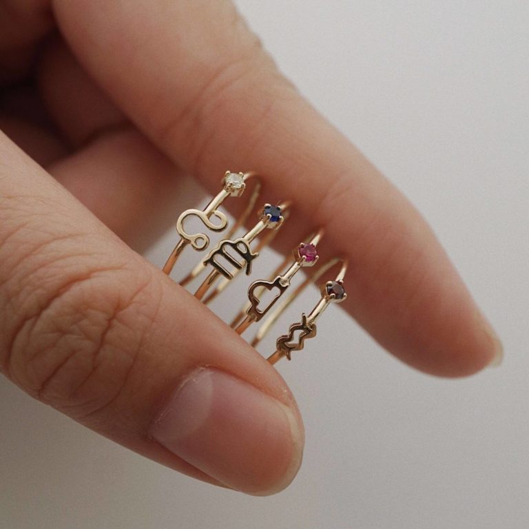 HOROSCOPE BIRTHSTONE RING