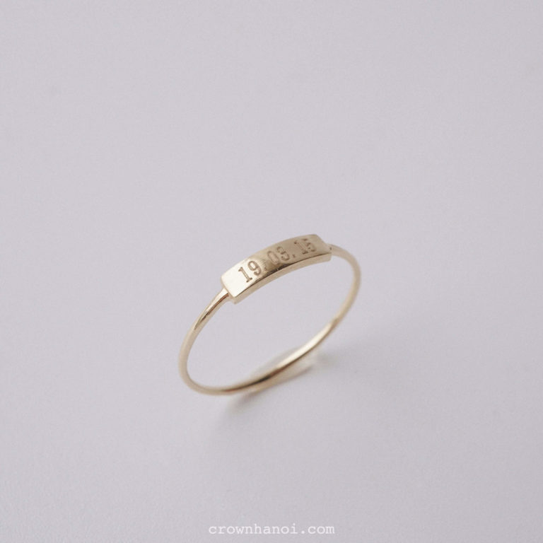 MINI BAR SKINNY RING