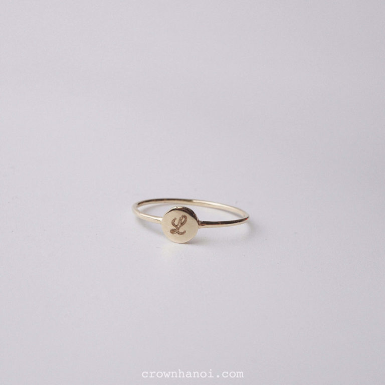 MINI DISC SKINNY RING
