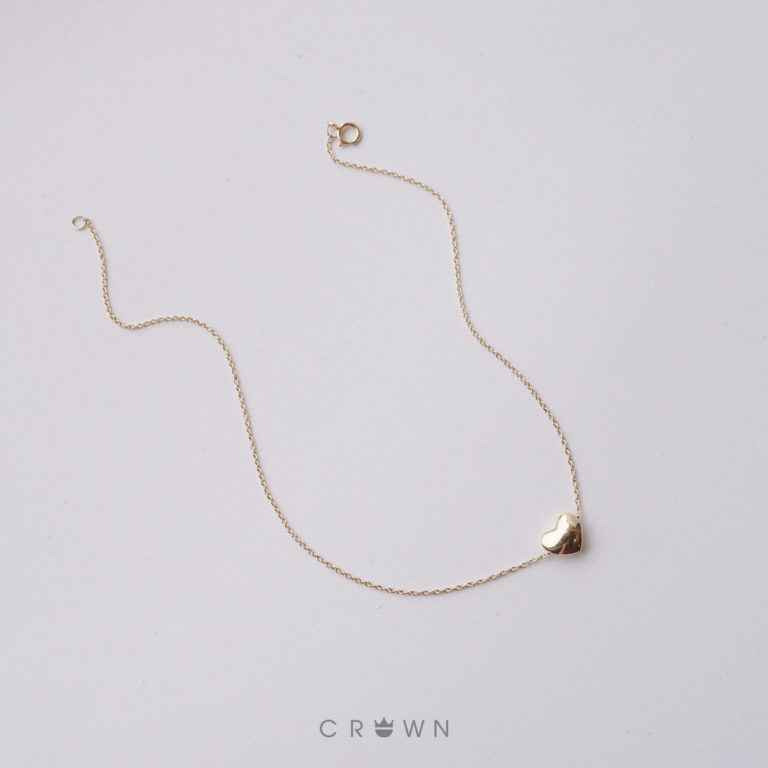 HOLLOW HEART NECKLACE