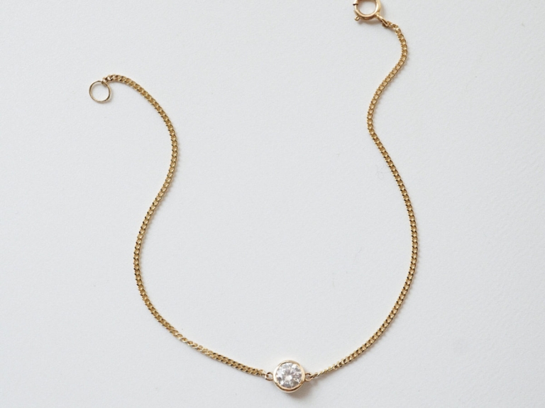 STONE CURB BRACELET