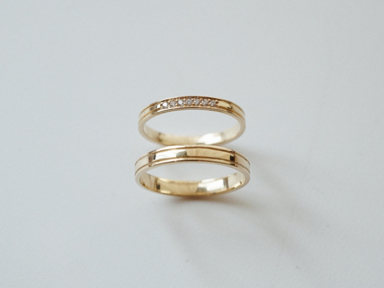BORDER WEDDING RING