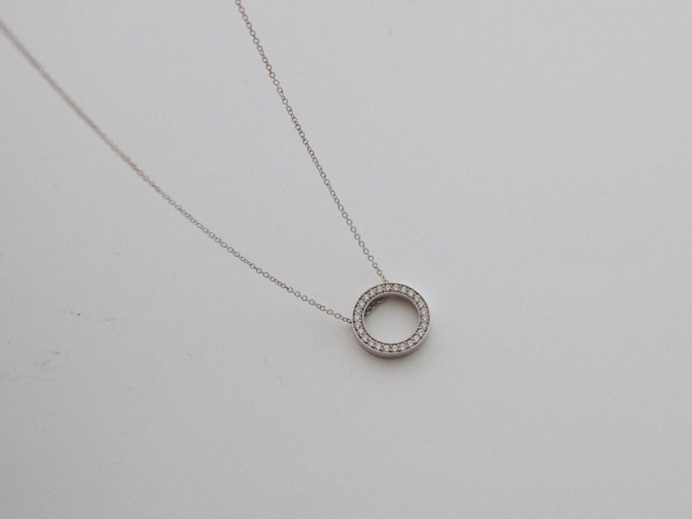 FULFILLMENT MILGRAIN NECKLACE