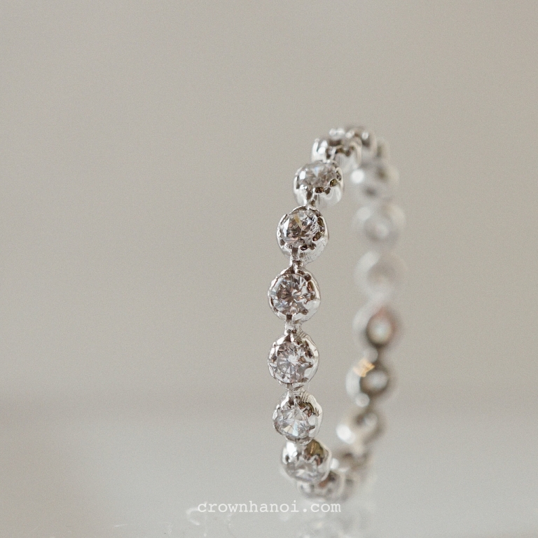 Alternative view of FULL STONE RING