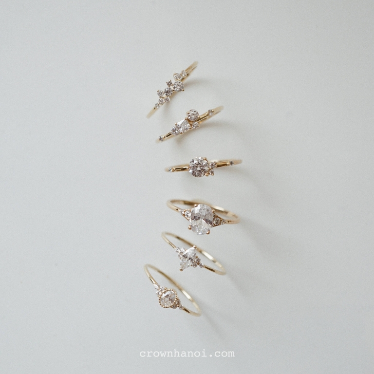 Alternative view of CLUSTER RING - OVAL