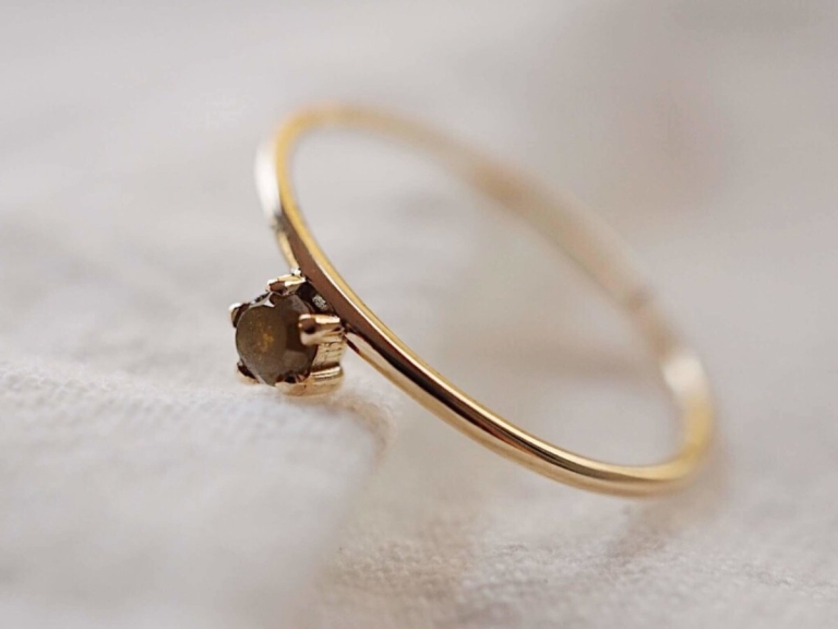 DAISY RAW DIAMOND RING