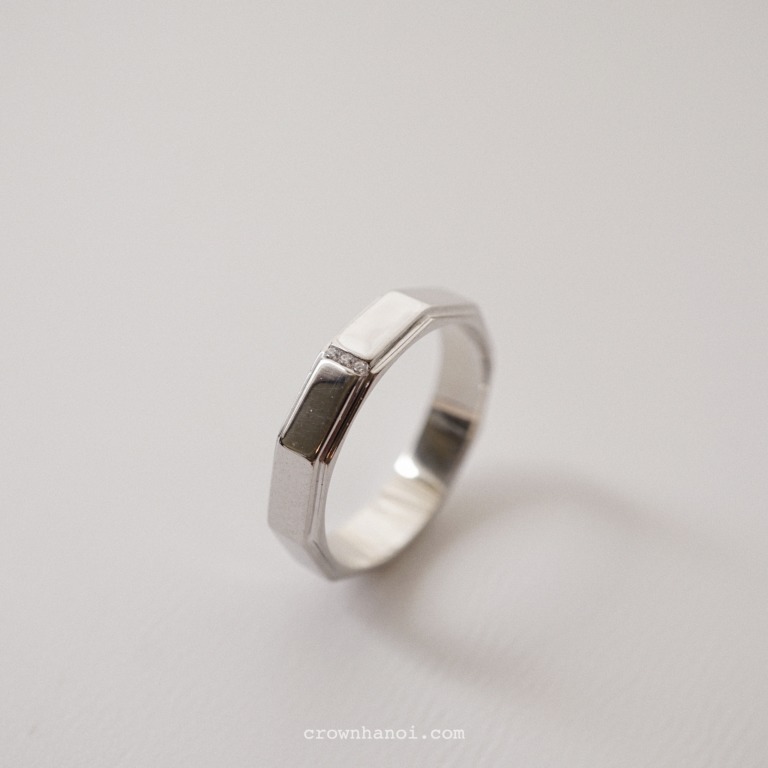 DECAGON BAND RING