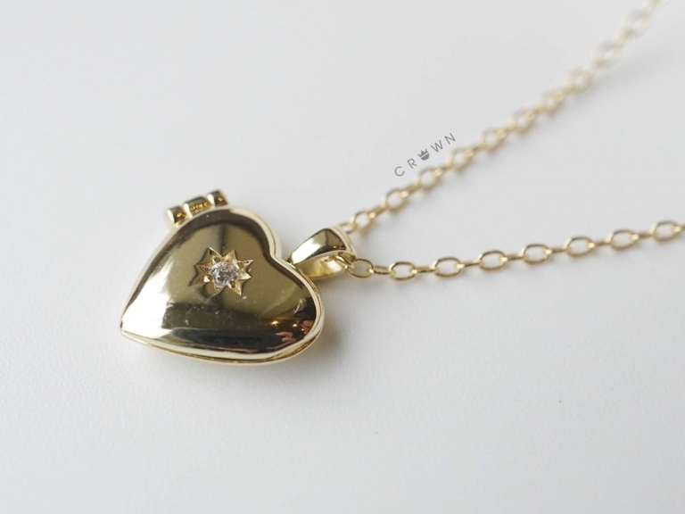 HEART LOCKET NECKLACE