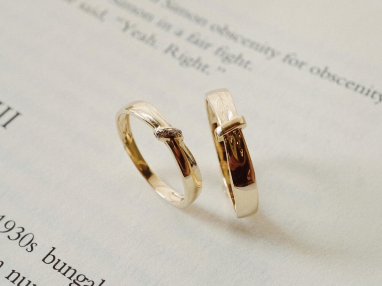 TIE THE KNOT COUPLE RING