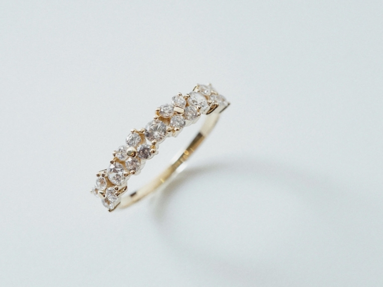 LILAC STONE ETERNITY RING