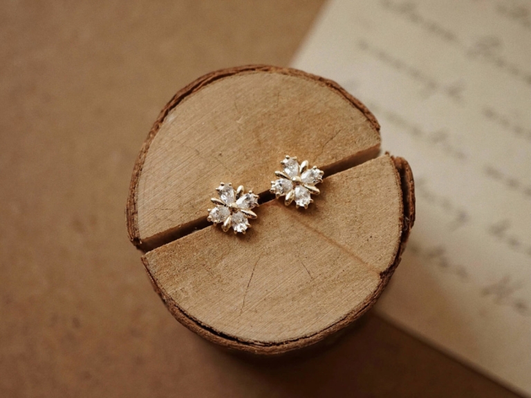 PEONY EARRINGS