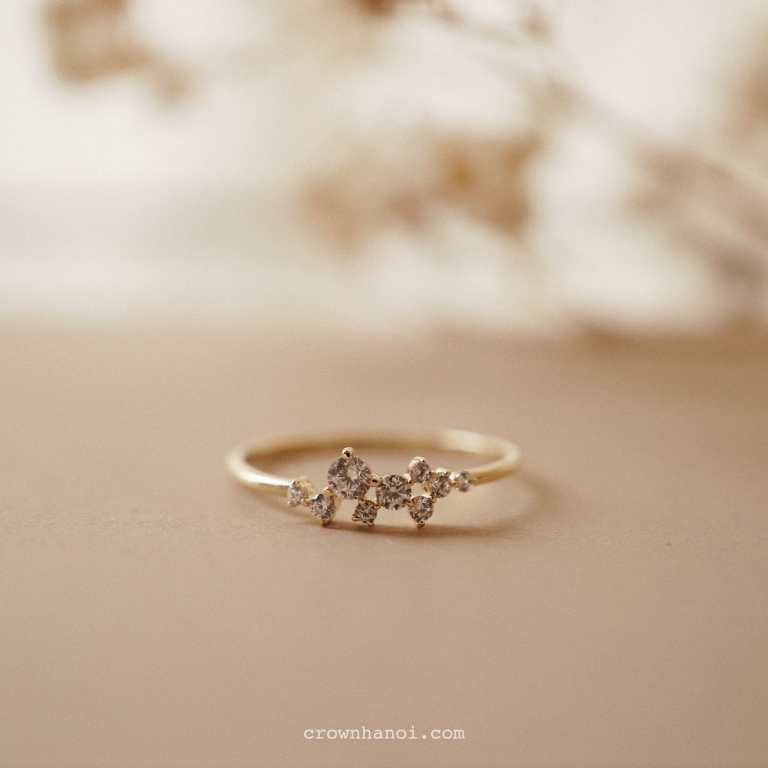 Alternative view of CLUSTER RING - SNOW