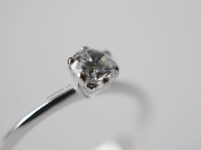 CLASSIC SOLITAIRE EDGE RING