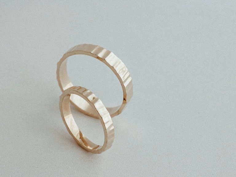 LINE BAND RING - 2.5MM & 4MM