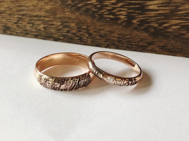 THICK D-SHAPE BAND RING - 5MM