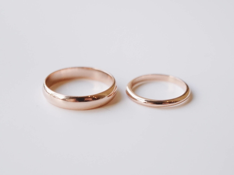 D-SHAPE BAND RING - 2MM