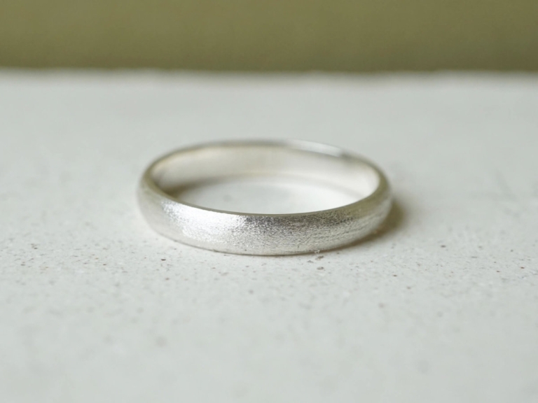 D-SHAPE BAND RING - 3MM
