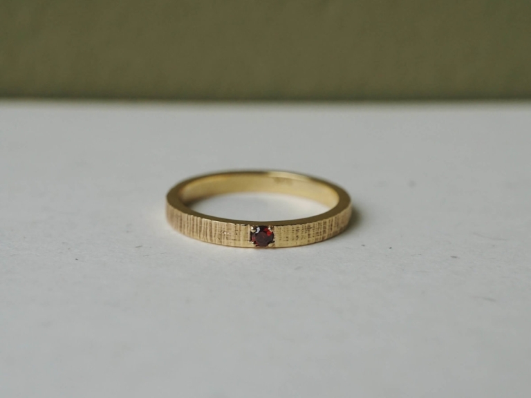 STRIPE BAND RING 2.5MM - MAN
