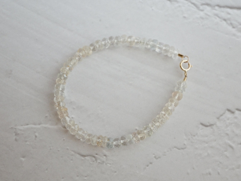 FULL CHAMPAGNE QUARTZ BRACELET