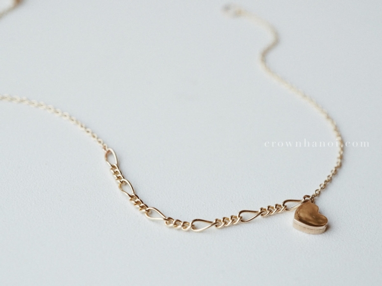 TINY HEART - FIGARO PLAIN BRACELET