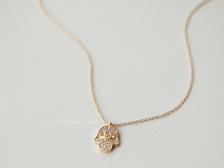 HAMSA HAND NECKLACE