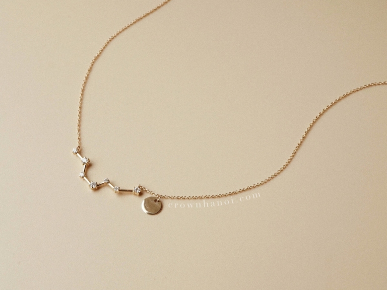 MINI DISC - CONSTELLATION NECKLACE