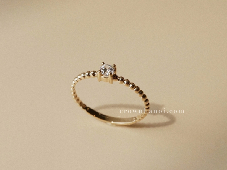 STONE BEADED RING