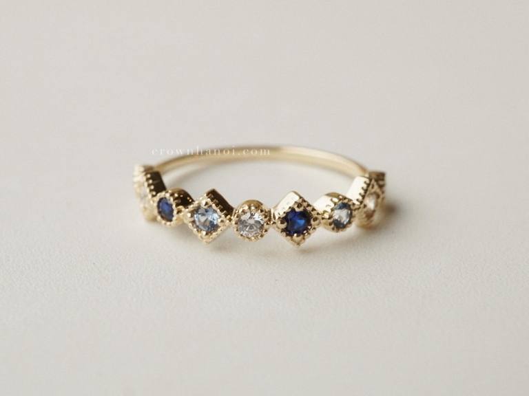 RAINBOW ETERNITY RING