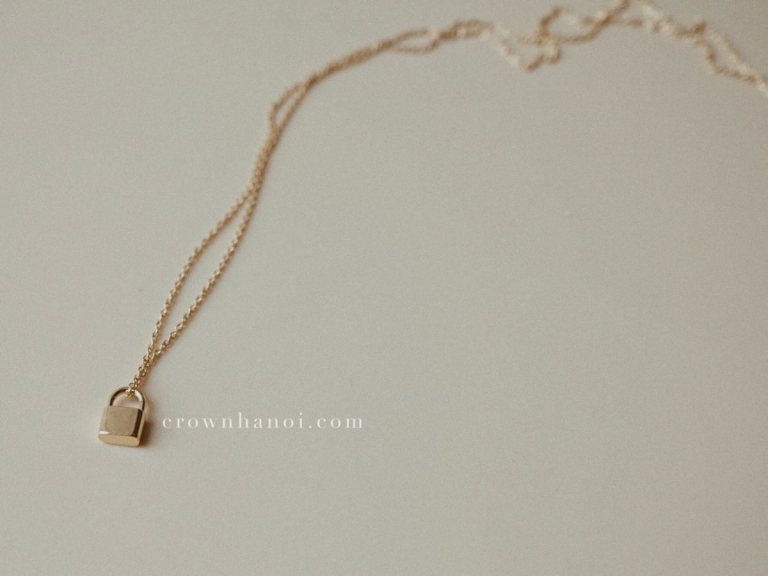 MINI LOCK NECKLACE - 8MM