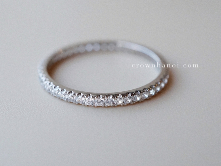 PAVE ETERNITY RING