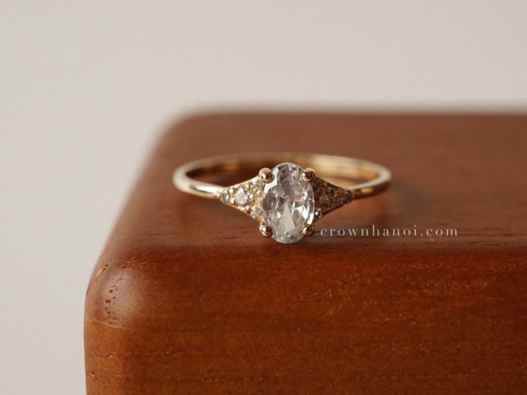 CLUSTER RING - OVAL