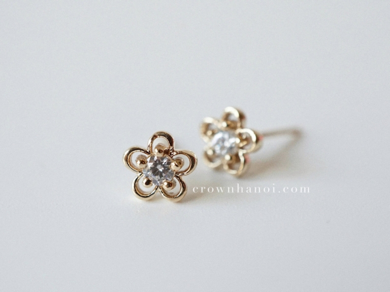 APRICOT BLOSSOM EARRINGS