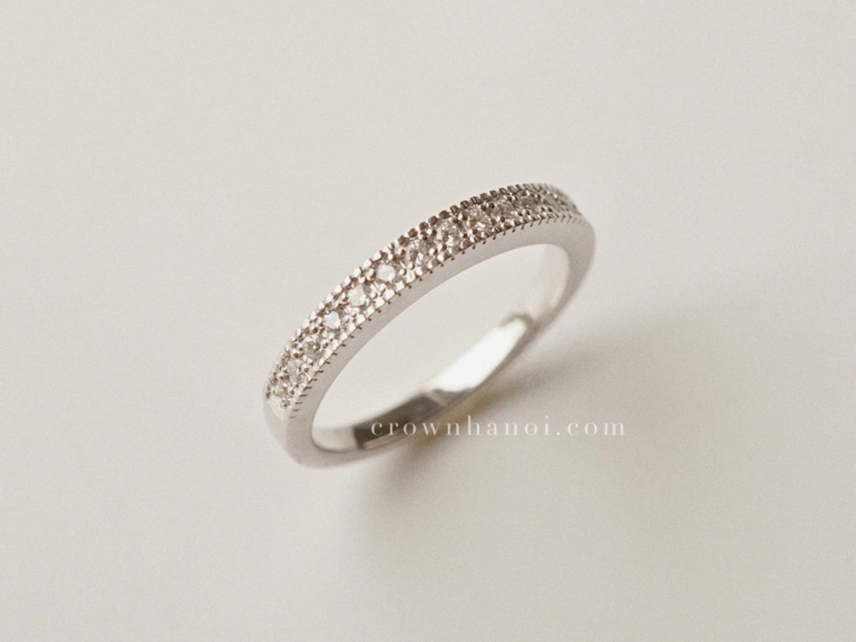 ETERNITY RING - MILGRAIN
